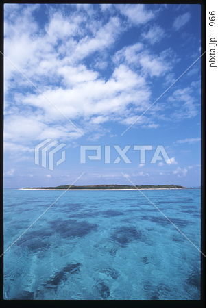 島へ！蒼い空！青い海！