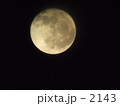 望遠鏡の中の月