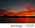 洞爺湖の朝焼け２