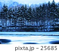 蒼い冬景色