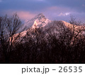 朝焼けの駒ケ岳