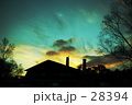 高原の夕暮れ