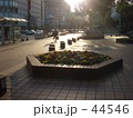 街の夕暮れ
