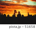 素材ナンバー 51658 : 「燃える空」