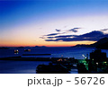 伊勢湾の朝焼け