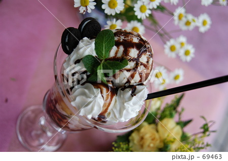 チョコレートパフェ