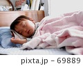 熱を出した子供