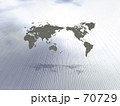 グレーの世界地図