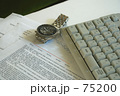 キーボードと腕時計