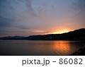 浜名湖の夕暮れ