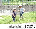 戯れるふたり