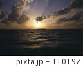 夕焼け海