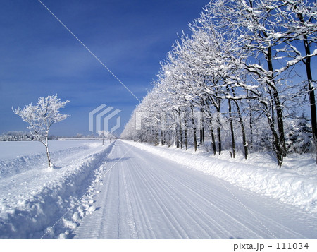 雪道 雪道