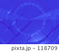 青い立体的なデザイン