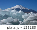 素材ナンバー 125185 : 「山中湖の流氷」 素材ナンバー 125185 : 「山中湖の流氷」
