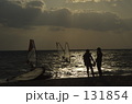 Shining windsurfer Shining windsurfer