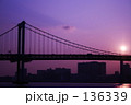 レインボーブリッジの夕暮れ