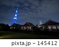 Blue Tokyo Tower