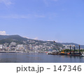 海から見た熱海市街
