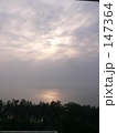 夕暮れの海
