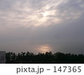 夕暮れの海