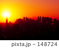 大都市のシルエット