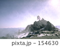 冬の薬師岳山頂
