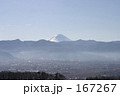 素材ナンバー 167267 : 「甲府盆地と富士山」