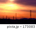 水戸の夕陽