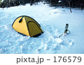 冬山のテント