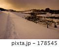 雪に焦がれて 日暮れる