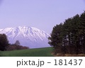 牧場と岩手富士　