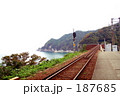 餘部駅より
