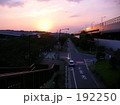 首都高と夕日２