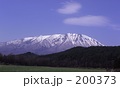 早春の岩手富士