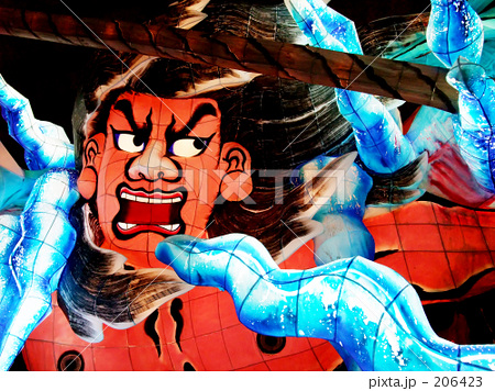 「青森ネブタ」の写真素材 「青森ネブタ」の写真素材