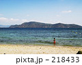 海辺にて