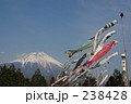 富士山と鯉のぼり