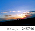 夕暮れ