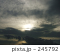 薄暗い空