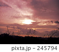 赤い空