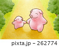 ブタの親子