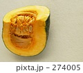 かぼちゃ断面