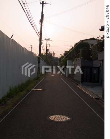 夕方の散歩