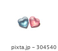 ハートのペア