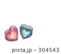 ハートのペア