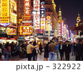 夜の南京歩行路(上海)