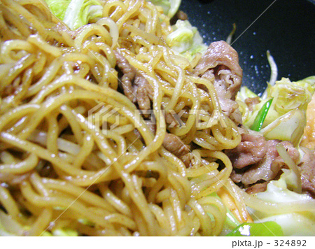 「焼きそば」の写真素材
