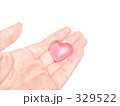 手の中のハート