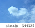 ハートの雲